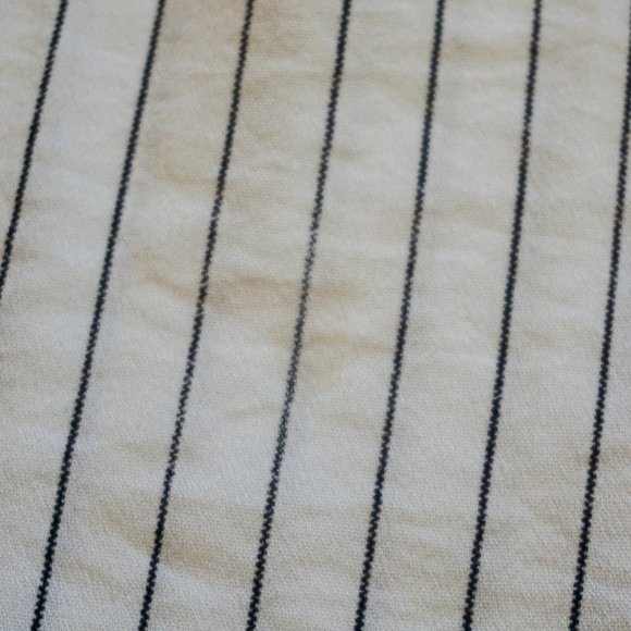 💚 WILLIAM B Wide Leg Striped Belted Pants (M) - Picture 8 of 14